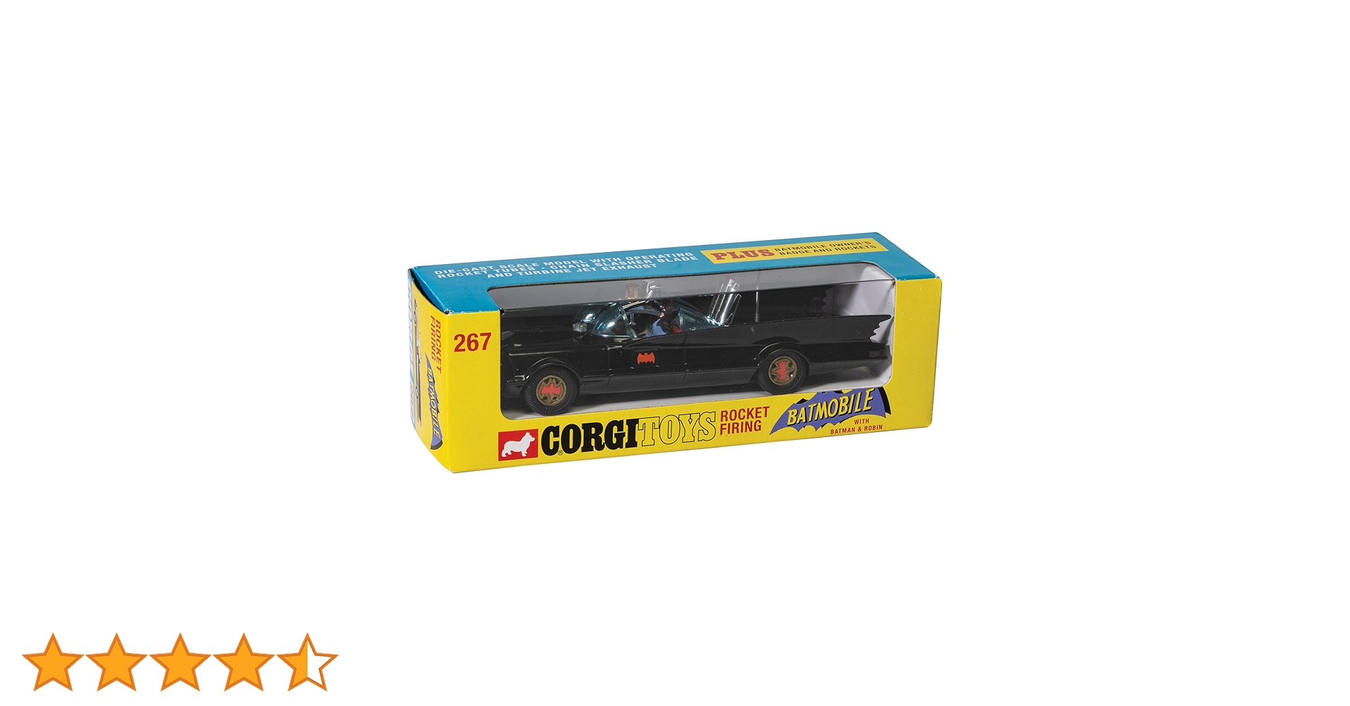 1966 バットモービル(267) ウィズ　バットマン&ロビン Batmobile with Batman and Robin - Gloss Black Edition (267